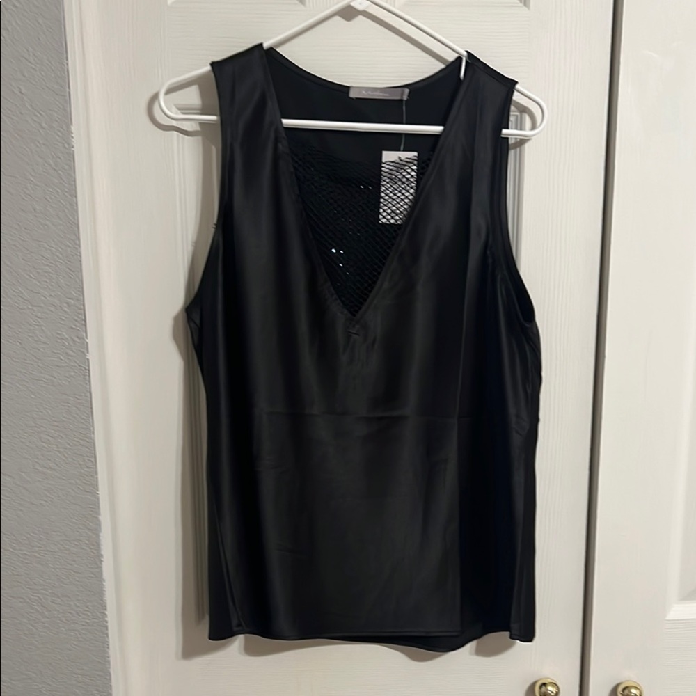 BKE Black Sleeveless Tank Top